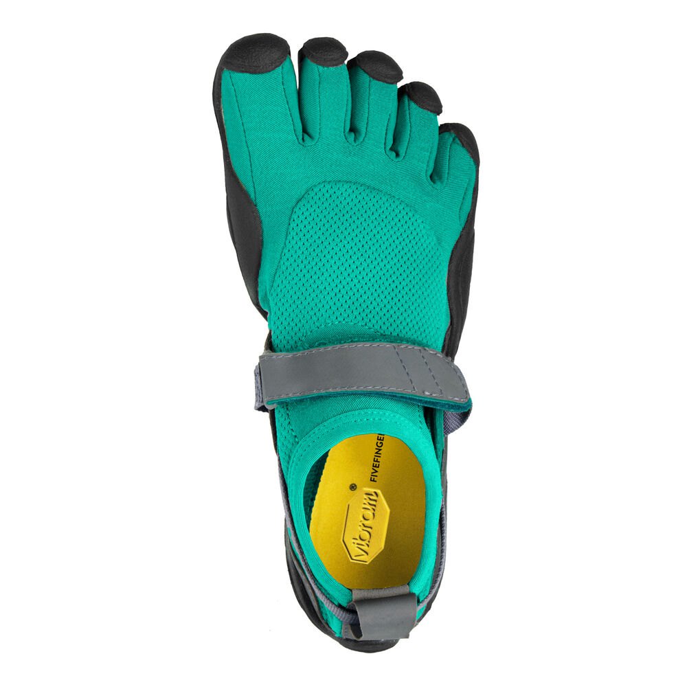 Tenis Deportivos Mujer Azules/Verdes - FiveFingers Kso - ZJDBXT-906